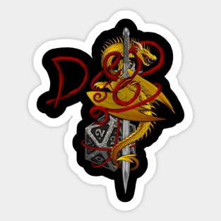 Draconic Protector Sticker